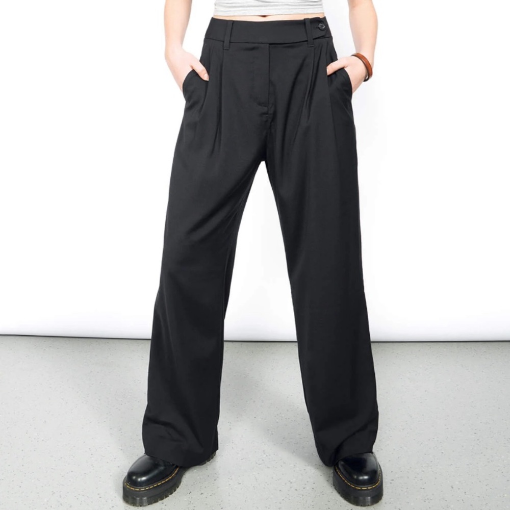 Wildfang Empower Colorblock Wide-Leg Trouser